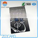 Luxury Electroplate Matt Black Metal VIP Card thumbnail-6