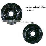 High Quality Black Steel Wheel thumbnail-1