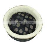 Wholesale Pet Products Soft Cozy Luxury Round Cave Dog Bed thumbnail-3