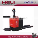 China Top1 Manufacturer Anhui Heli Brand 2.0T Stand-on Electric Pallet Truck thumbnail-1