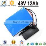 Best Price High Capacity Electric Car Battery Pack 48v 12ah 18650 Cell Build in 15amq + CC/CV 2.0A Charger thumbnail-6