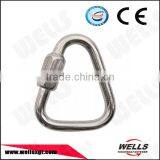 China Factory 12mm CE Polished Stainless Steel 316 Triangle Quick Link for Chain Lifting thumbnail-1