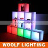 Square Color Changing Rechargeable LED Illuminated Ice Bucket thumbnail-3