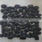 Polished Mixed Color Pebble Mesh Tiles thumbnail-3