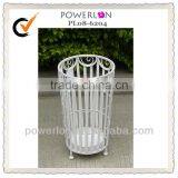 Cream Metal Umbrella Stand Vintage Style Chic Shabby Storage Holder thumbnail-2