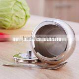 Salt Pepper Sugar Storage Container Stainless Steel Condiment Caddy thumbnail-4