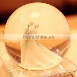 2016 Souvenir Gift Use Love Wedding Music Couple Snow Globe thumbnail-3