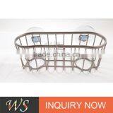 WS-SH01 Chrome-plated Steel Large Suction Kitchen Sink Cleaning Sponge thumbnail-1