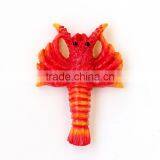 Custom Design 3D Resin Seafood Delicious Lobster Shaped Fridge Magnet thumbnail-3