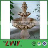 Lotus Modeling 3 Tier Resin Fengshui Fountains thumbnail-1