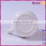 High Quality Custom White Glaze Ceramic Water Jug thumbnail-6