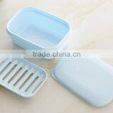 Rectangular Soap Box With Draining Tray/plastic Soap Tray /plastic Soap Box thumbnail-1