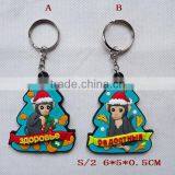 Fashion Low Price New Rubber Monkey Keychain for Russia New Year thumbnail-4