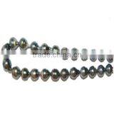 Wholesale 12-14mm Black Baroque Tahitian Pearl Strand thumbnail-1