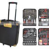 LB-444 Swiss Kraft 186 Pcs Hand Tool Set Tool Kit in Black-golden Aluminium Case