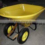 Plastic Double -Wheel Wheel Barrow