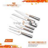 A3341 New Design Hot Sale High Quality 6pcs Stainless Steel Knife Set With a Peeler thumbnail-1
