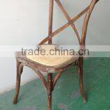Solid Mahogany Wood Cross Chair/Dining Chair on Discount thumbnail-5