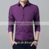 2016 New Design Fashion Long Sleeve Men Shirt /european Men Cotton Blouse thumbnail-3