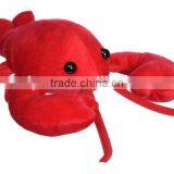 Cheap Stuffed Funny Lobster Toys Custom Logopromotional Cheap Plush Lobster thumbnail-3