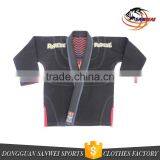 Jiu Jitsu Patches gi for Adult White/blue/black Color Kimono Bjj gi thumbnail-6