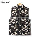 Wholesale China Factory Outdoor Clothing Camo Men Sherpa Vest thumbnail-1