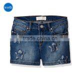 Worth Garment Super Skinny Short Jeans for Girls thumbnail-1