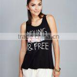 Printed Workout Tank Top for Women T Back Racer Back Tank Tops thumbnail-1