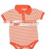 Short Sleeve Bodysuit With Collar thumbnail-1