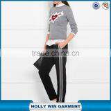 Women Straight Cut Cotton Jogger Pants