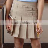 Girls Bow Pocket Pleat Skirt Uniform School Girl Short Skirt thumbnail-6