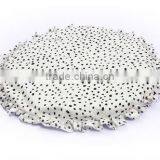 White Jacquard Cushion thumbnail-1
