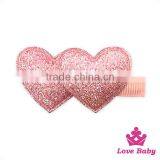 SPA052-5 Lovebaby Yiwu Wholesale Red Sequin Love Heart Baby Girls Hair Accessory With Chips thumbnail-2