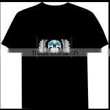 Customized el Sound Activated t Shirt With Flashing Design thumbnail-1