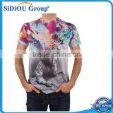 2013 3D Printing Fashion Men's Round Neck T-shirt thumbnail-1