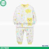 Wholesale Long Sleeve 2 Pcs Baby Clothes Set Children Clothing for Winter thumbnail-3