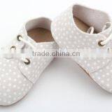 Lovely Funny Skidproof Genuine Leather Baby Oxford Shoes thumbnail-3