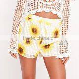EY0576P 2016 Latest Summer Casual Retro Pattern Printed Shorts Women thumbnail-2