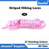 Reflective Striped Boot Laces Strings for Sports Athletic Shoes Sneakers Travel Boots and More thumbnail-3