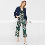 Lily Printed Short Sleeve Fashion Jumpsuit for Women thumbnail-1