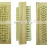 Best Seller Two Side Wooden Handle Shoe Brush thumbnail-1