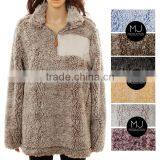 FACTORY Wholesale Quarter Zip Pullover thumbnail-1