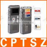 8 GB High Quality Digital Voice Recorder High Definition Sound Recording Pen Intelligent HD Voice Audio Voice Recorder thumbnail-1