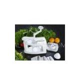 ABS, PS and 18/0 stainless steel Kitchen Aid Grater, Multi Cutter for vegetable and fruit