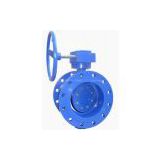supply Double flanged butterfly valve