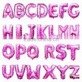 16 Inch Gold Silver Blue Red Color Foil Letter Balloons for Party Decoration thumbnail-3