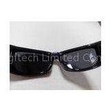 Large Black Frame Video Camera Eyewear With Stereo Bluetooth Headset For Sport thumbnail-1