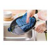 Soft Check Pattern Microfiber Kitchen Cleaning for Household Cleaning 25*50 cm thumbnail-1