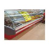 Ice Cream Supermarket Projects Frige Equipments For Fruits / Meat