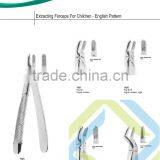 6- Relax Tooth Extracting Forceps | English Pattern for Children